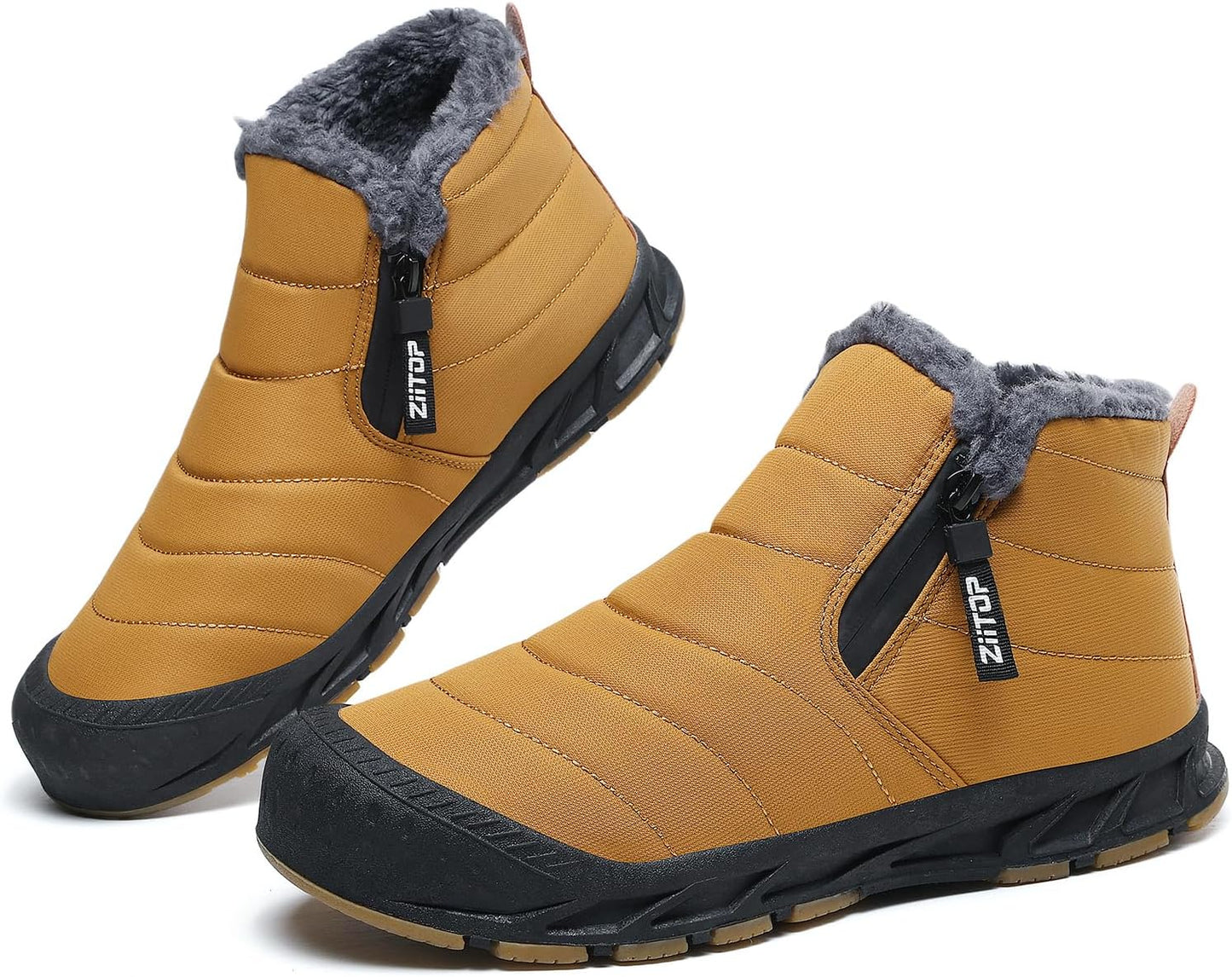 Snow Boots Mens Waterproof Winter Boots for Comfort and Warmth