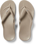 Arch Support Flip Flops for Women White - Orthotic Relief