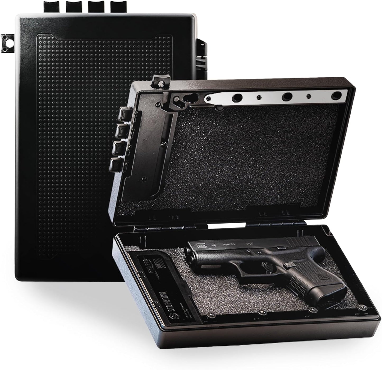 STOPBOX PRO Gun Safe Alternative for Instant Handgun Access