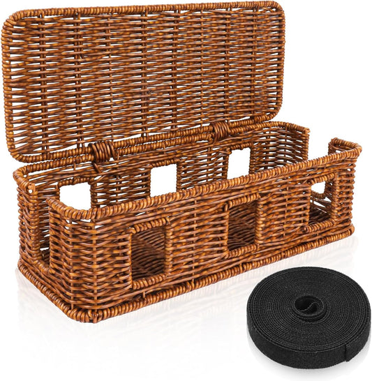 Durable Cord Hider Box - Organize Wires Easily!