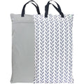 wegreeco Reusable Hanging Wet Dry Cloth Diaper Bag - Large Leak-Free