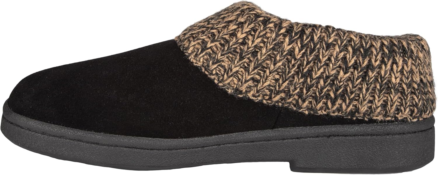 Clarks Women's Knit Scuff Slipper - Comfort and Style Combined