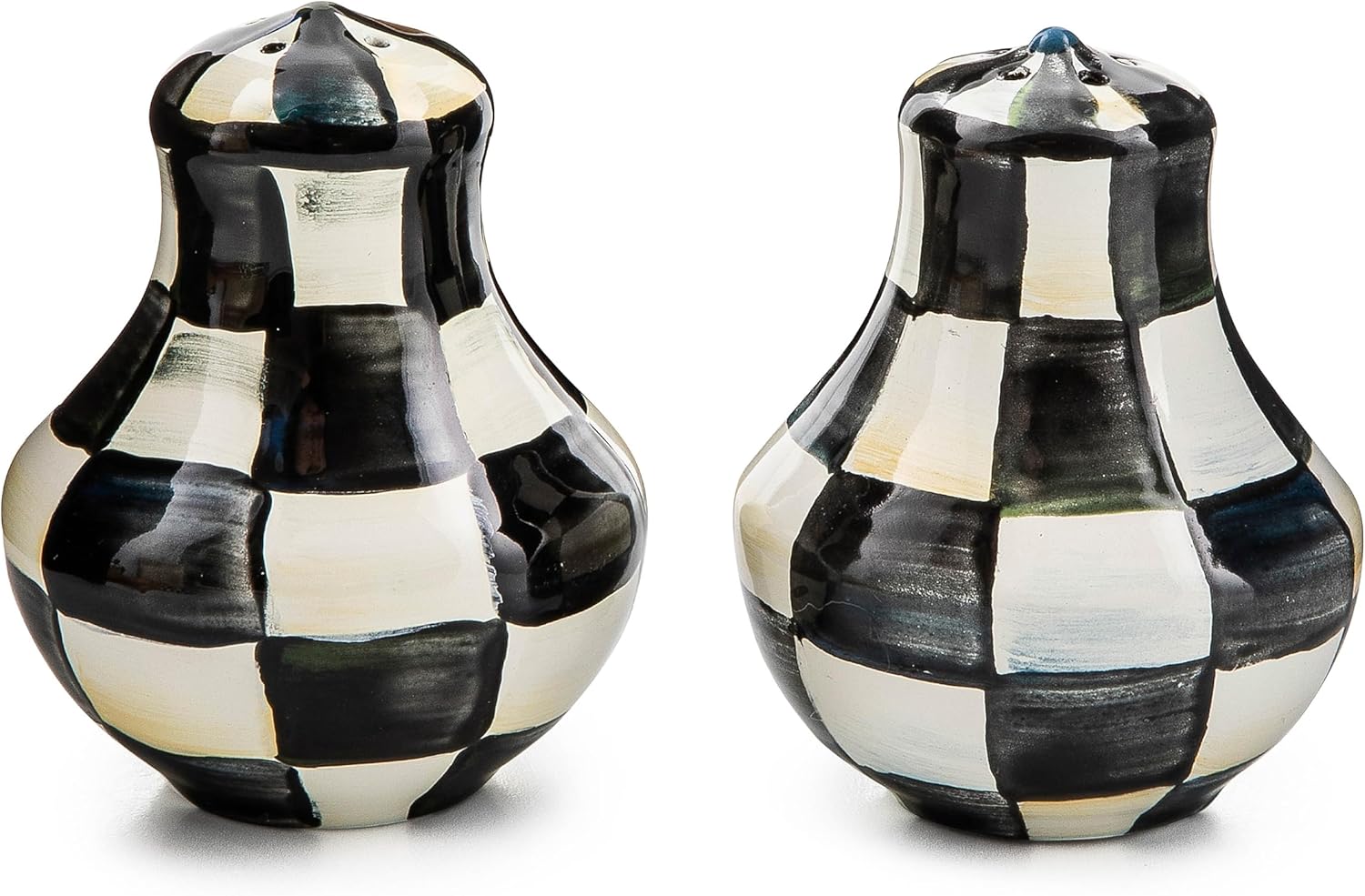 MACKENZIE-CHILDS Enamel Salt and Pepper Shakers for Kitchen