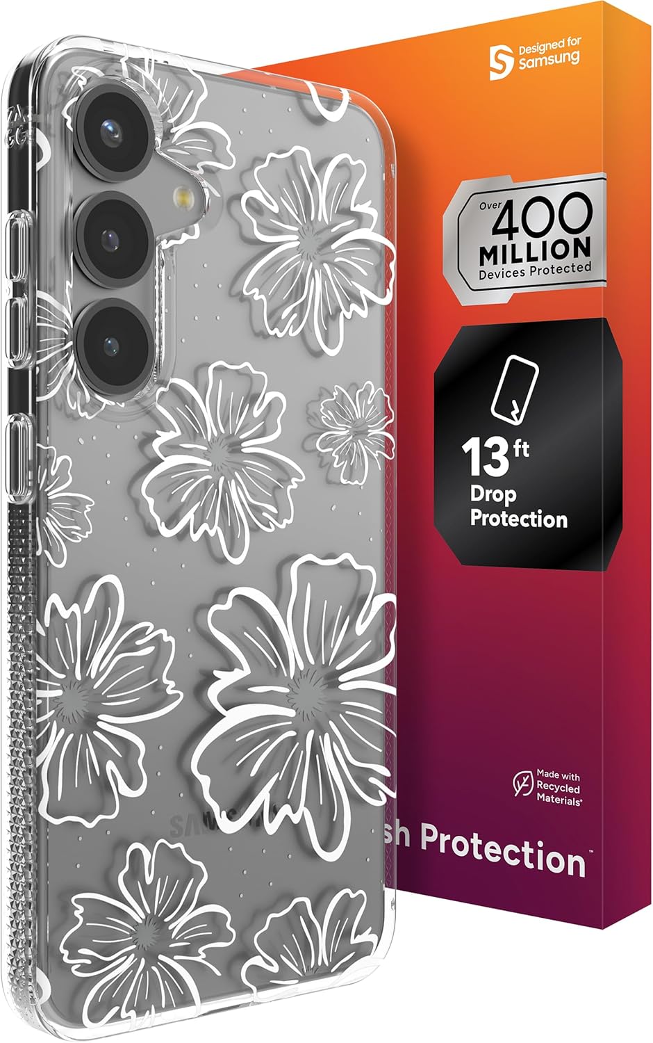 ZAGG Milan Samsung Galaxy S25 Case with Drop Protection & Style