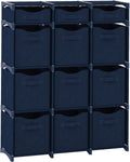 12 Cube Closet Organizer and Storage Unit - All Baskets Included