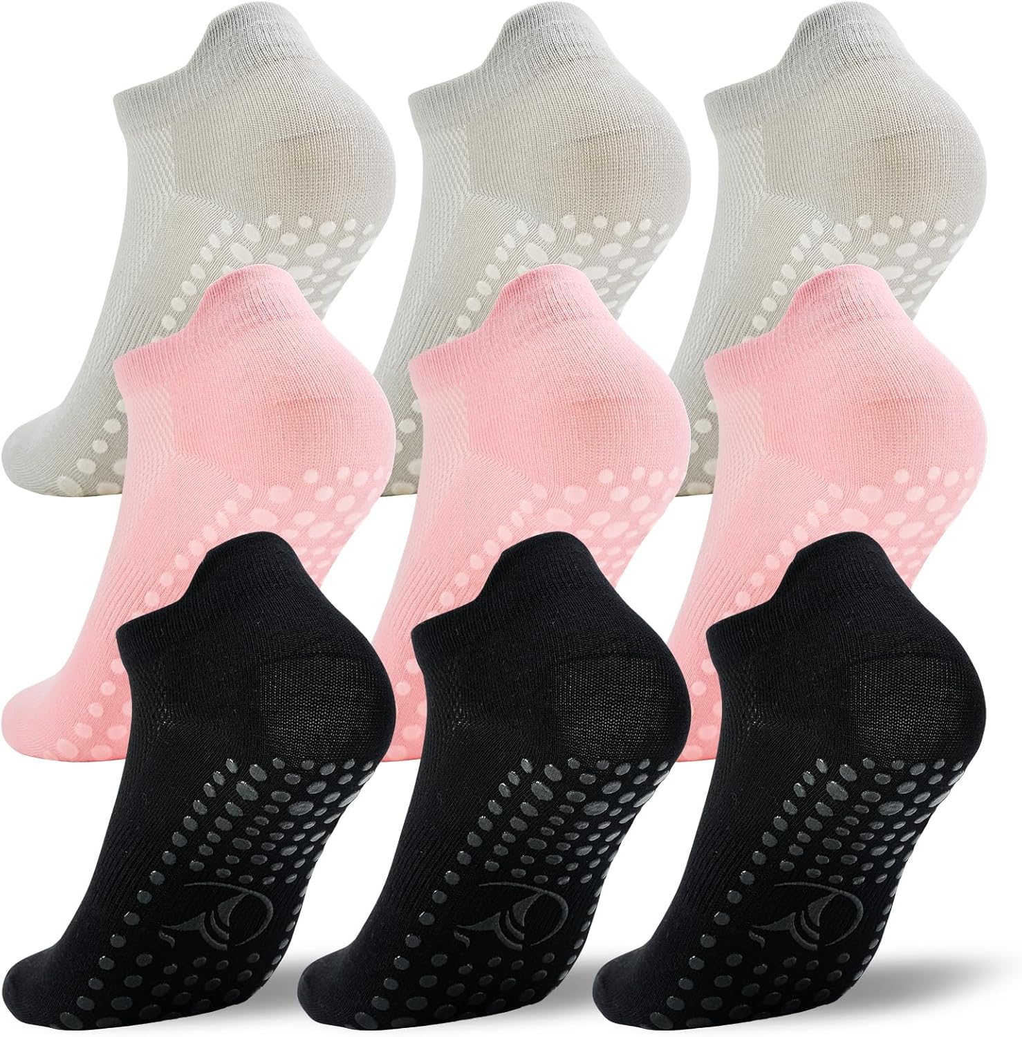 Non-Slip Grip Pilates Socks - SOVIKER
