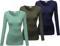 Emmalise Women's Athletic Fit Long Sleeve Crew Neck Tee Review