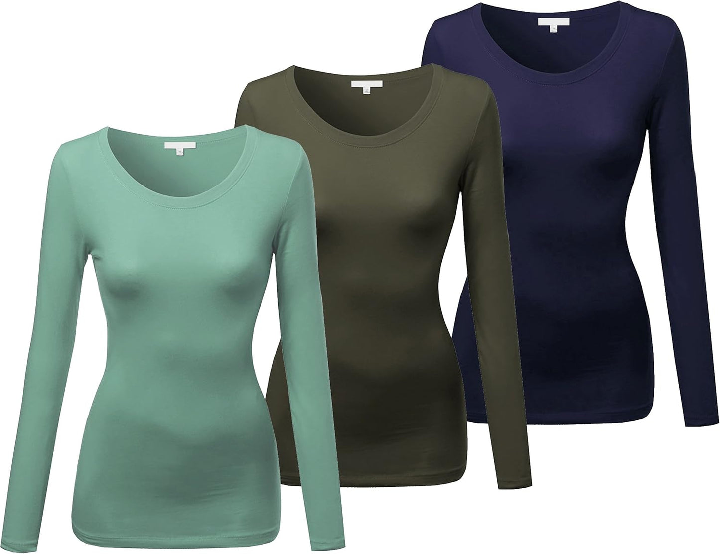 Emmalise Women's Athletic Fit Long Sleeve Crew Neck Tee Review