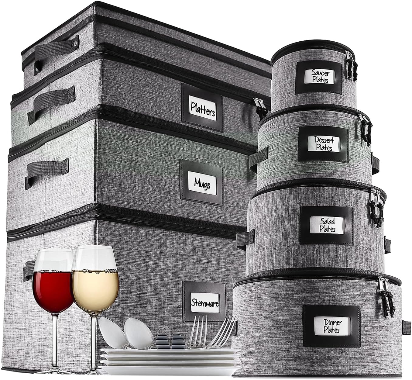 Fine China Storage Containers for Safe and Stylish Organization
