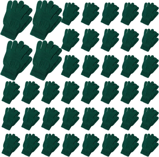 100 Pair Winter Gloves Bulk for Men Women Charity Donation