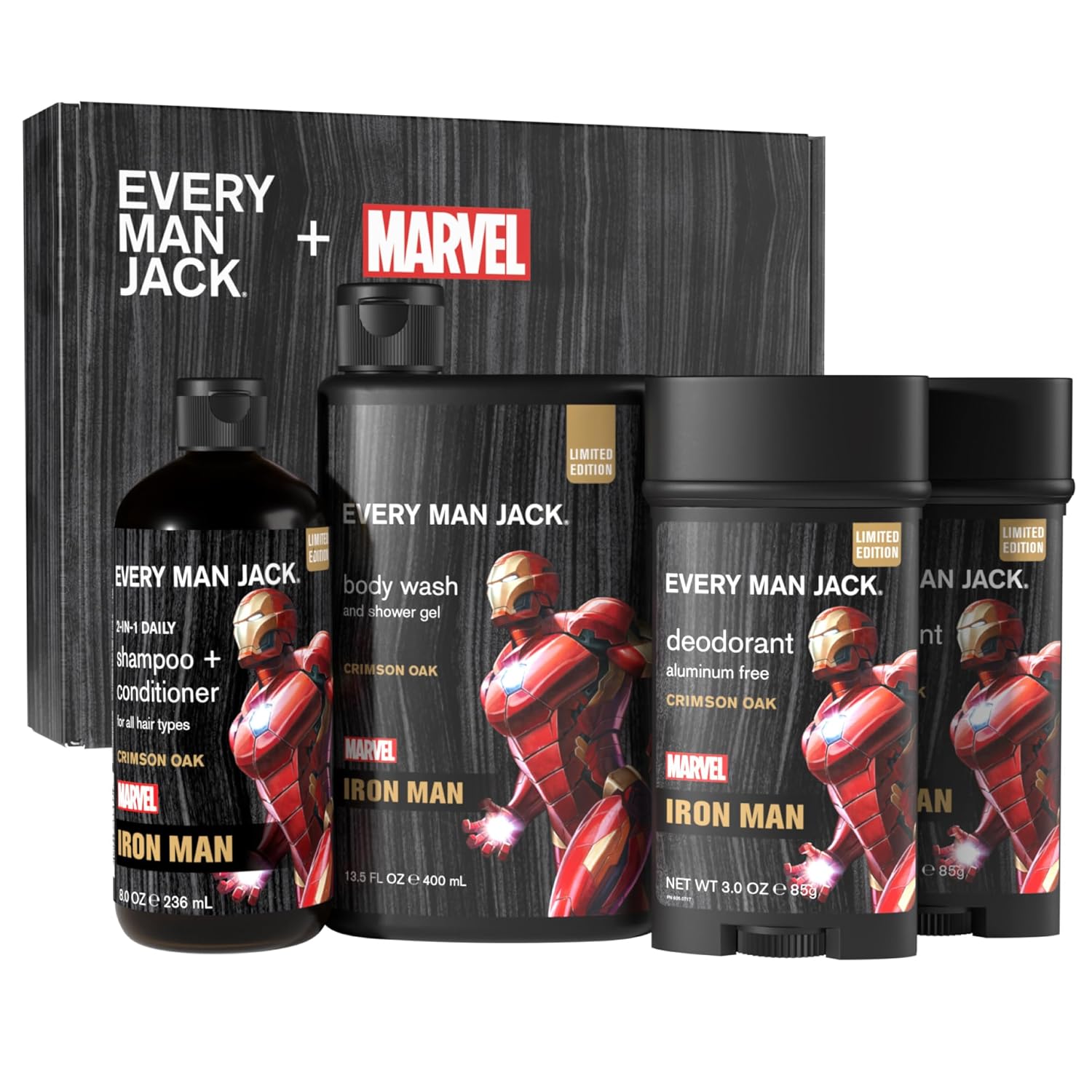 Every Man Jack Iron Man Body Set - Perfect Gift for Guys