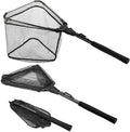 PLUSINNO Fishing Net Fish Landing Net - Foldable Telescopic Pole