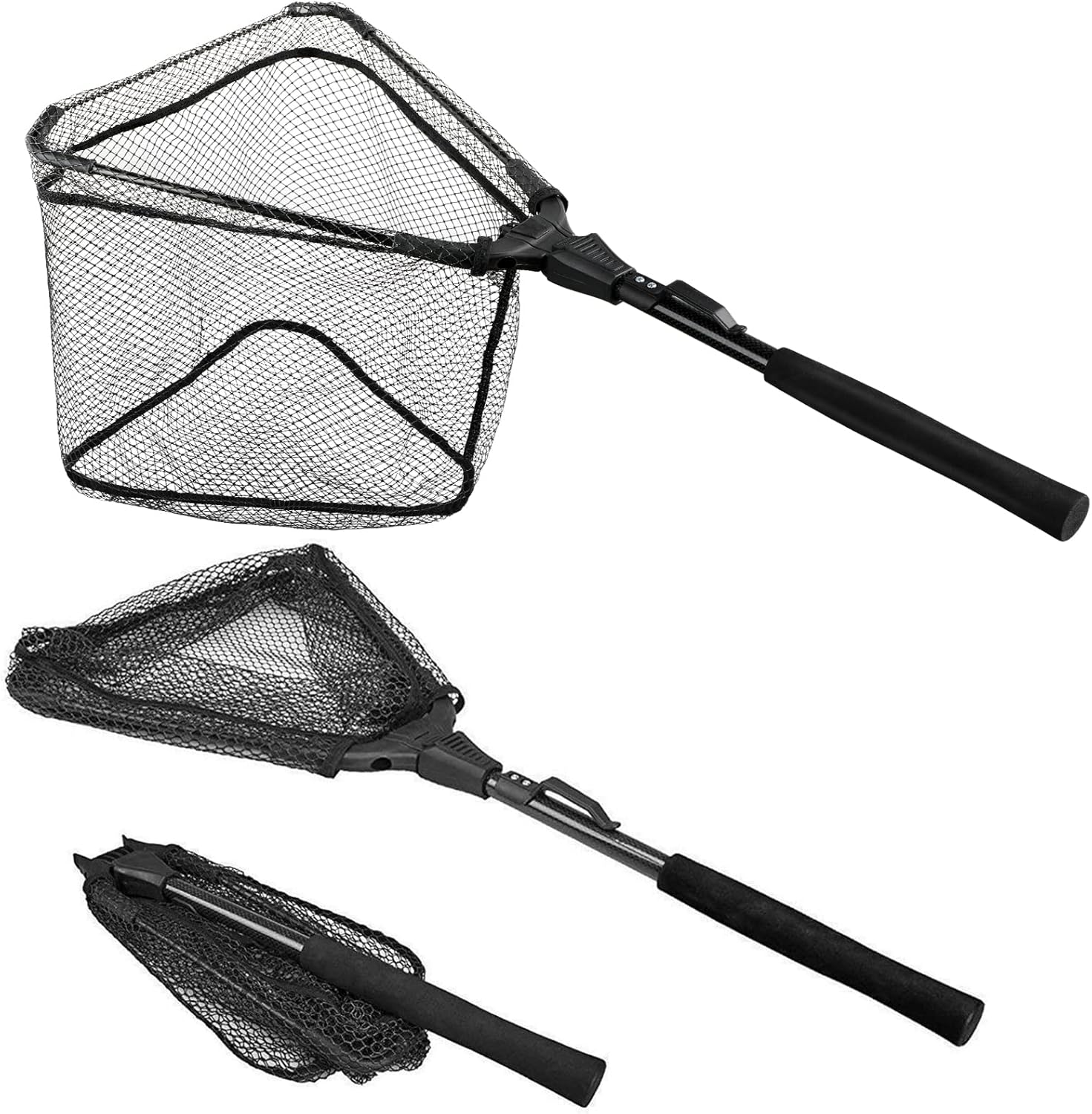 PLUSINNO Telescopic Fishing Net - Easy Fish Catching