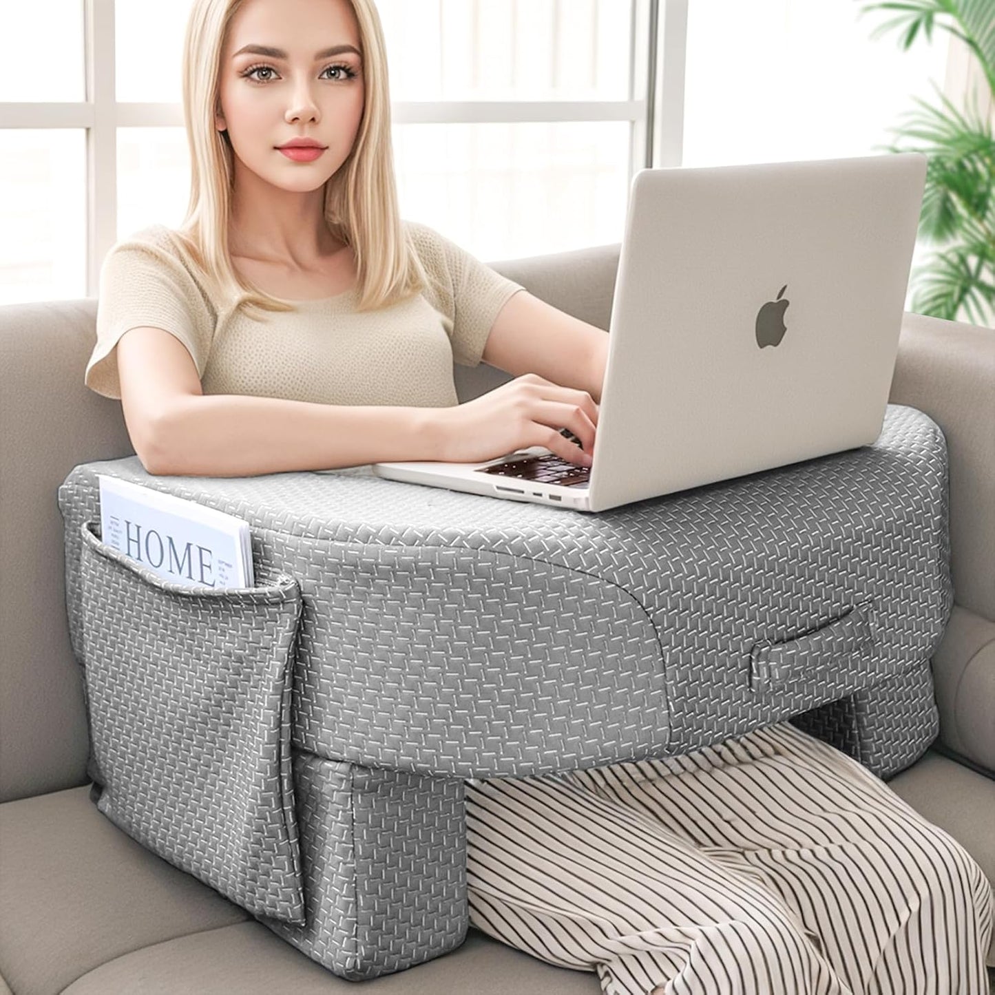 Extra Large Armrest Gaming Pillow by LEBENGURU