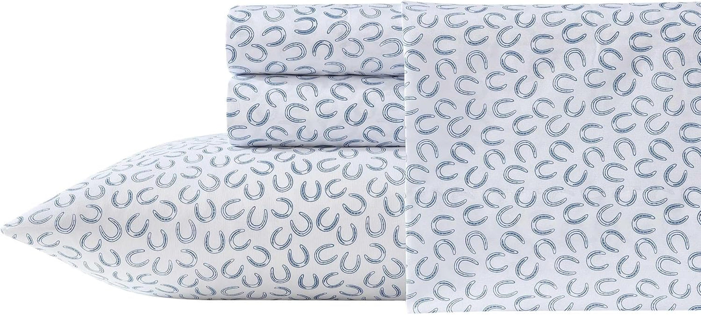 Wrangler Queen Size Sheet Set for Year Round Comfort and Style