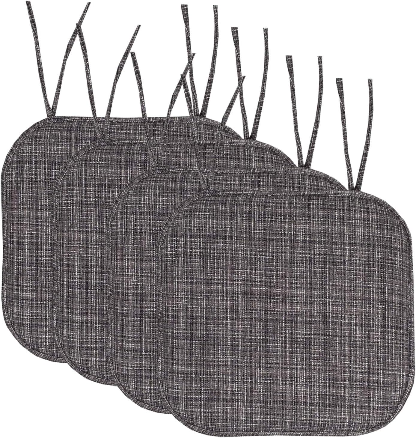 Memory Foam Chair Cushion Pads with Ties for Ultimate Comfort