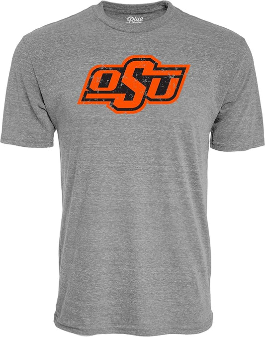 Blue 84 Men's Tri-Blend T-Shirt Vintage Icon for Comfort and Style