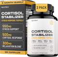 Cortisol Manager & Stabilizer Supplement - Stress Relief & Sleep