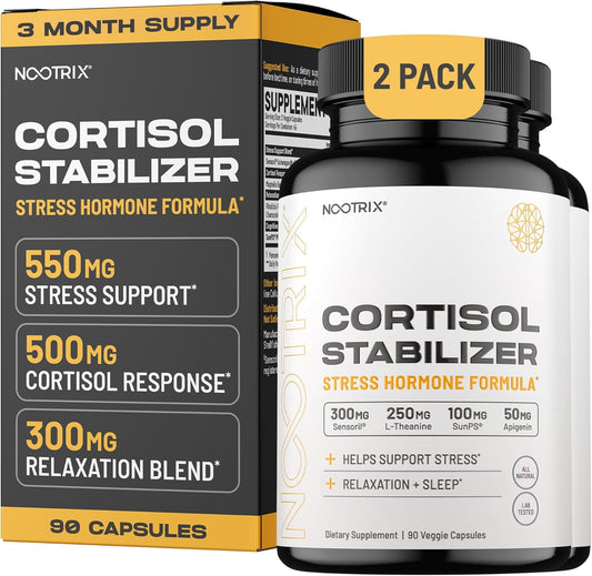 Cortisol Manager Supplement for Deep Sleep and Relaxation