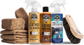 Complete Leather Cleaner and Conditioner Detailing Kit - Full Interior