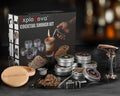 Ultimate Cocktail Smoker Kit: 6 Flavors, Ice Stones