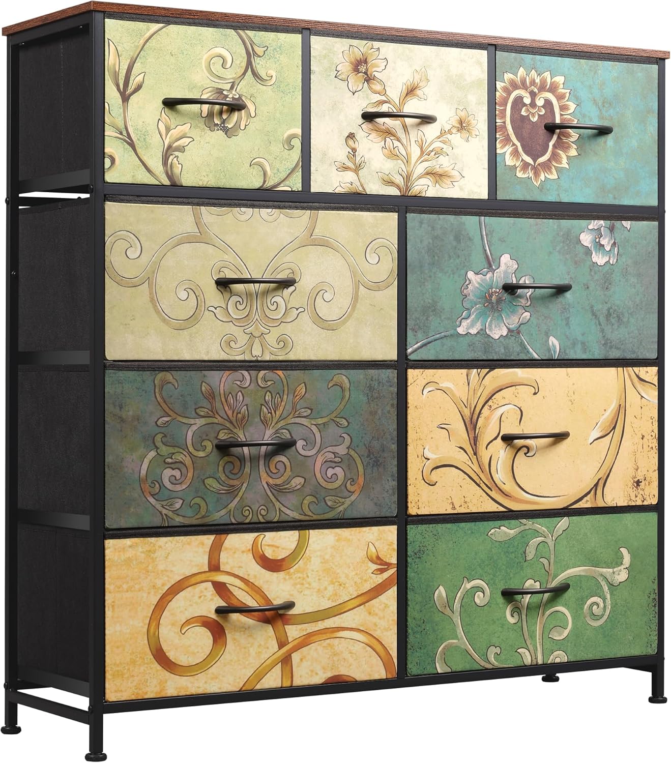 WLIVE 9-Drawer Dresser: Stylish Fabric Storage Tower for Home