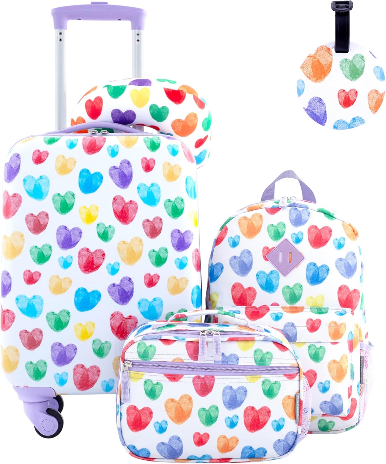 Travelers Club 5 Piece Kids' Luggage Set for Fun Adventures