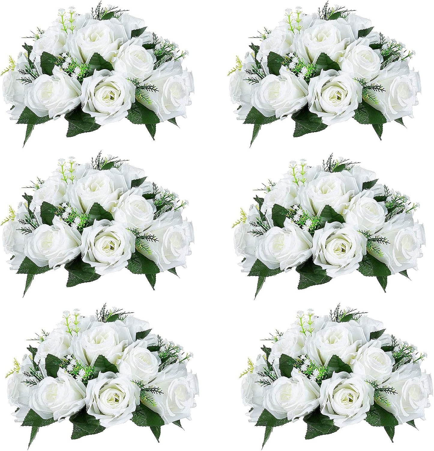 Sziqiqi Artificial Silk Rose Flowers for Stunning Decor