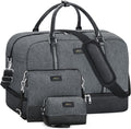 IBFUN Weekender Bag 21in Travel Duffle - Spacious Shoe Compartment