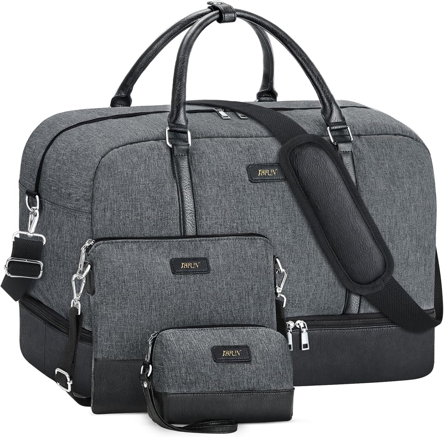 IBFUN Weekender Bags for Women - Stylish Travel Duffle Bag