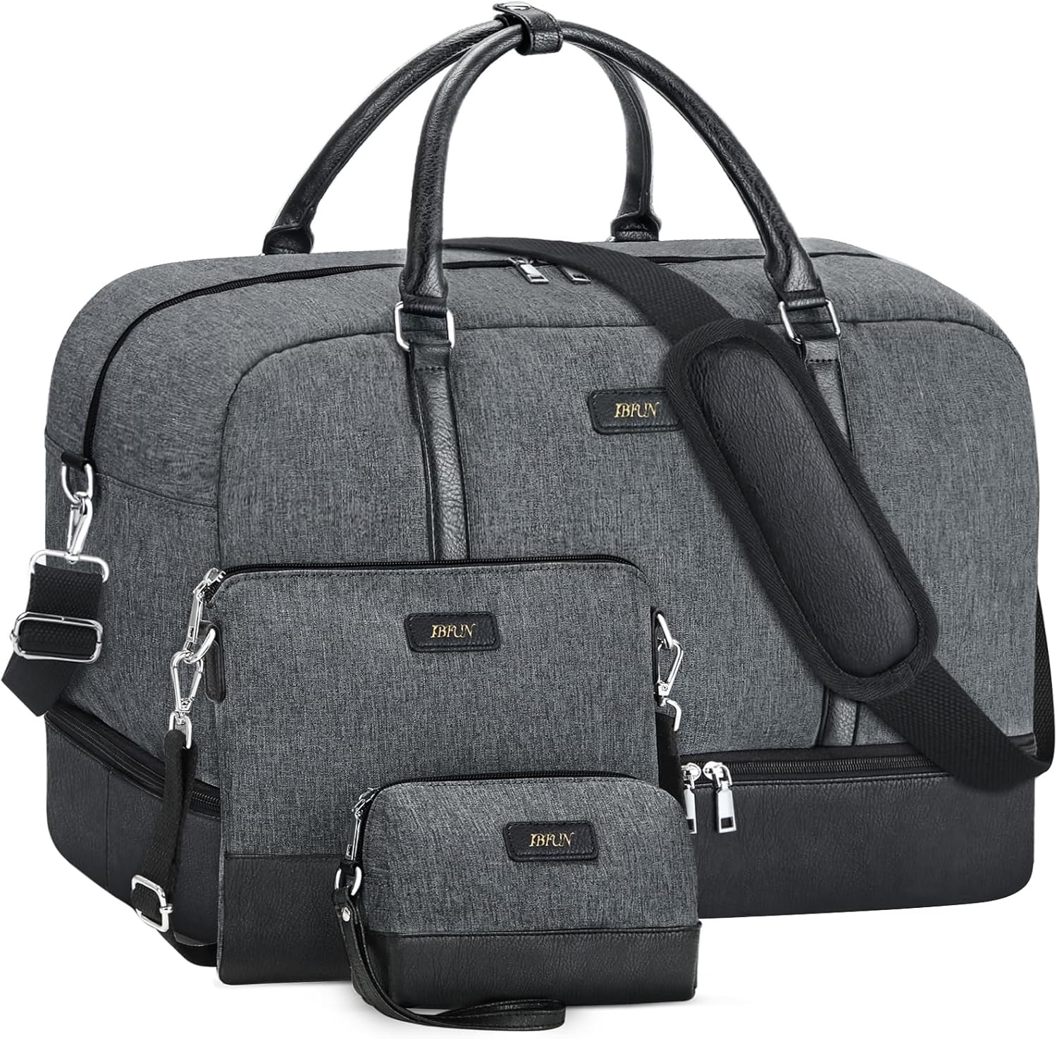 IBFUN Weekender Bags for Women - Stylish Travel Duffle Bag