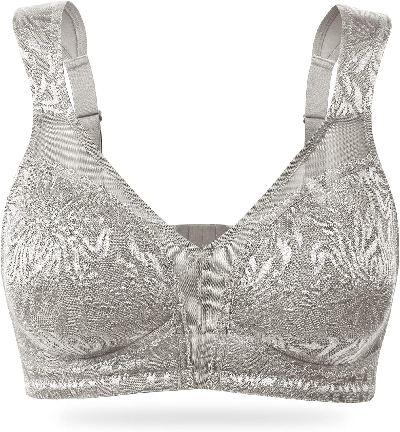 Wingslove Women's Full Coverage Non Padded Comfort Minimizer Bra