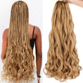 COOKOO 30 in Pre Stretched French Curly Braiding Hair 9-Pack - Long