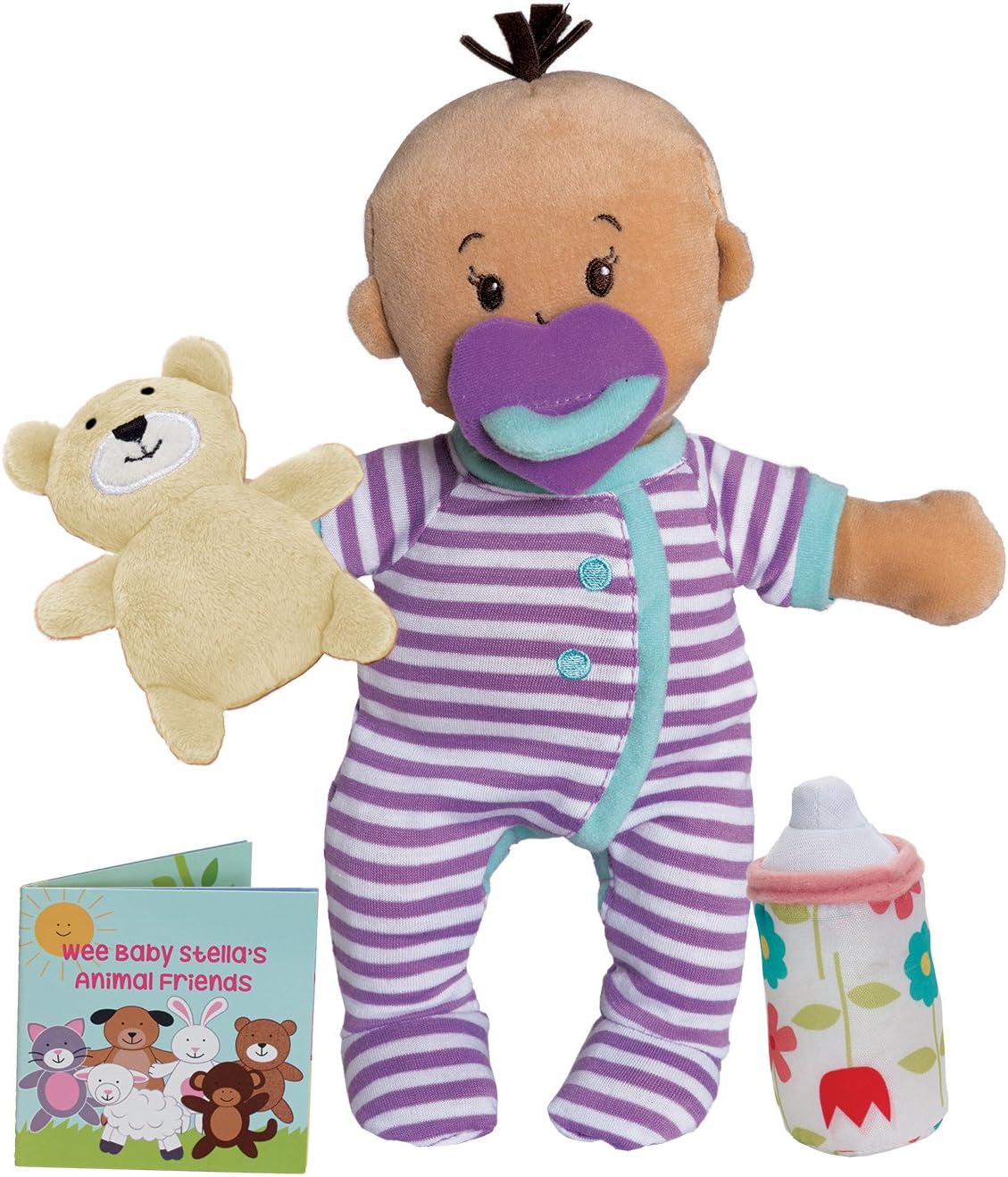 Wee Baby Stella Sleepy Times Scent 12 Inch Soft Baby Doll Set