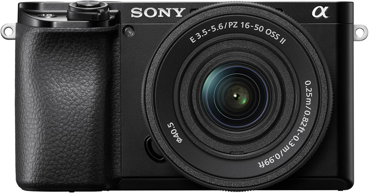 Sony Alpha a6100 16-50mm: Fast AF, 24.2MP, 4K Video Quality