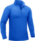 TACVASEN Men's Fleece-Lined Quarter Zip: Ultimate Comfort