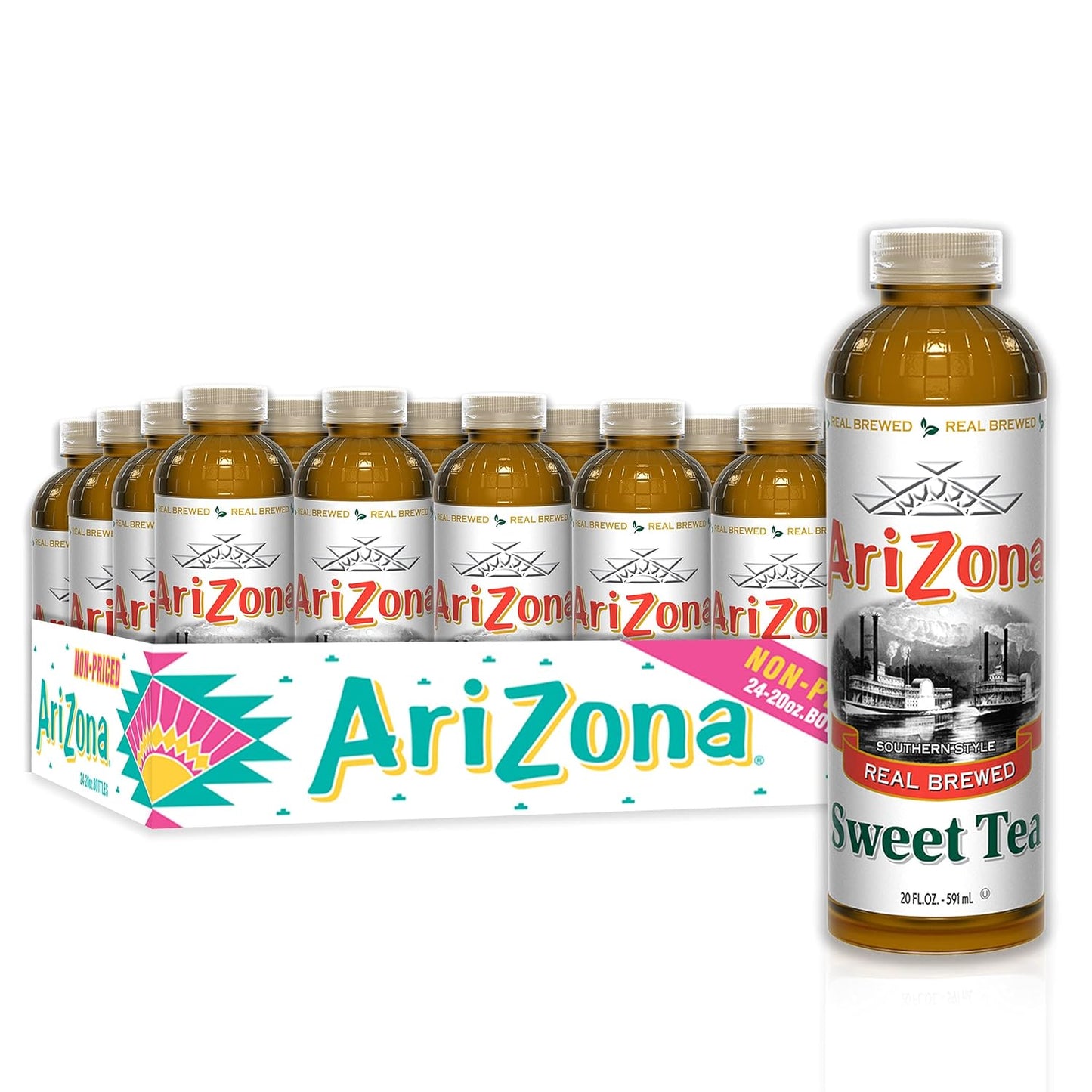 AriZona Sweet Tea Premium Brewed Southern Style, 20 Fl Oz Pack