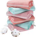 Oversized Turkish Beach Towel Set 74x38 in 6-Pack - Quick Dry