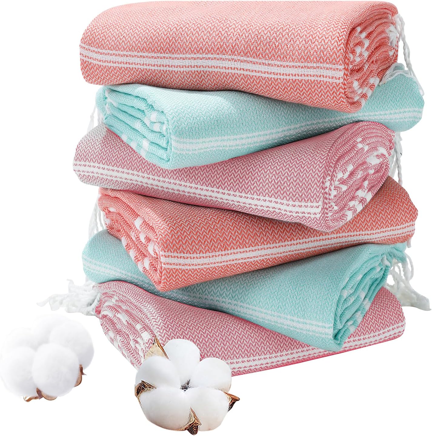 Oversized Turkish Beach Bath Towel Set for Ultimate Comfort