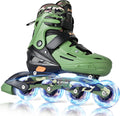 2PM SPORTS Inline Skates for Kids with Light Up Wheels Fun