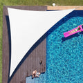 Custom Size 16ft x 16ft x 22.6ft White Right Triangle Shade Sail