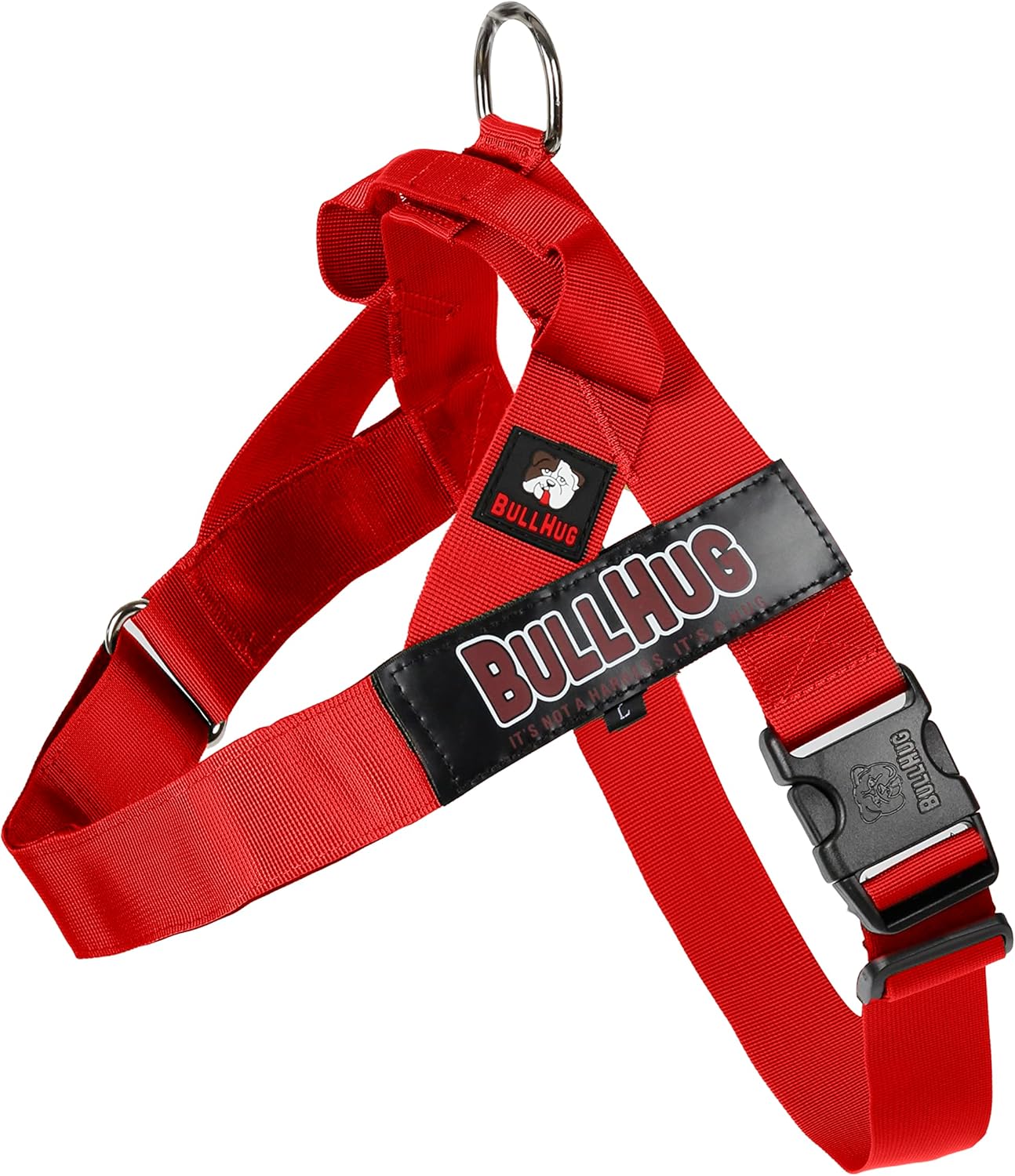 BULLHUG Adjustable Dog Harness for Bulldogs & Broad-Chested Breeds
