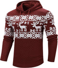 Zaitun Mens Hooded Sweatshirt Long Sleeve Slim Fit Pullover Hoodies