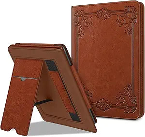 Fintie Stand Case for All-New Kindle with Vintage Brown Style
