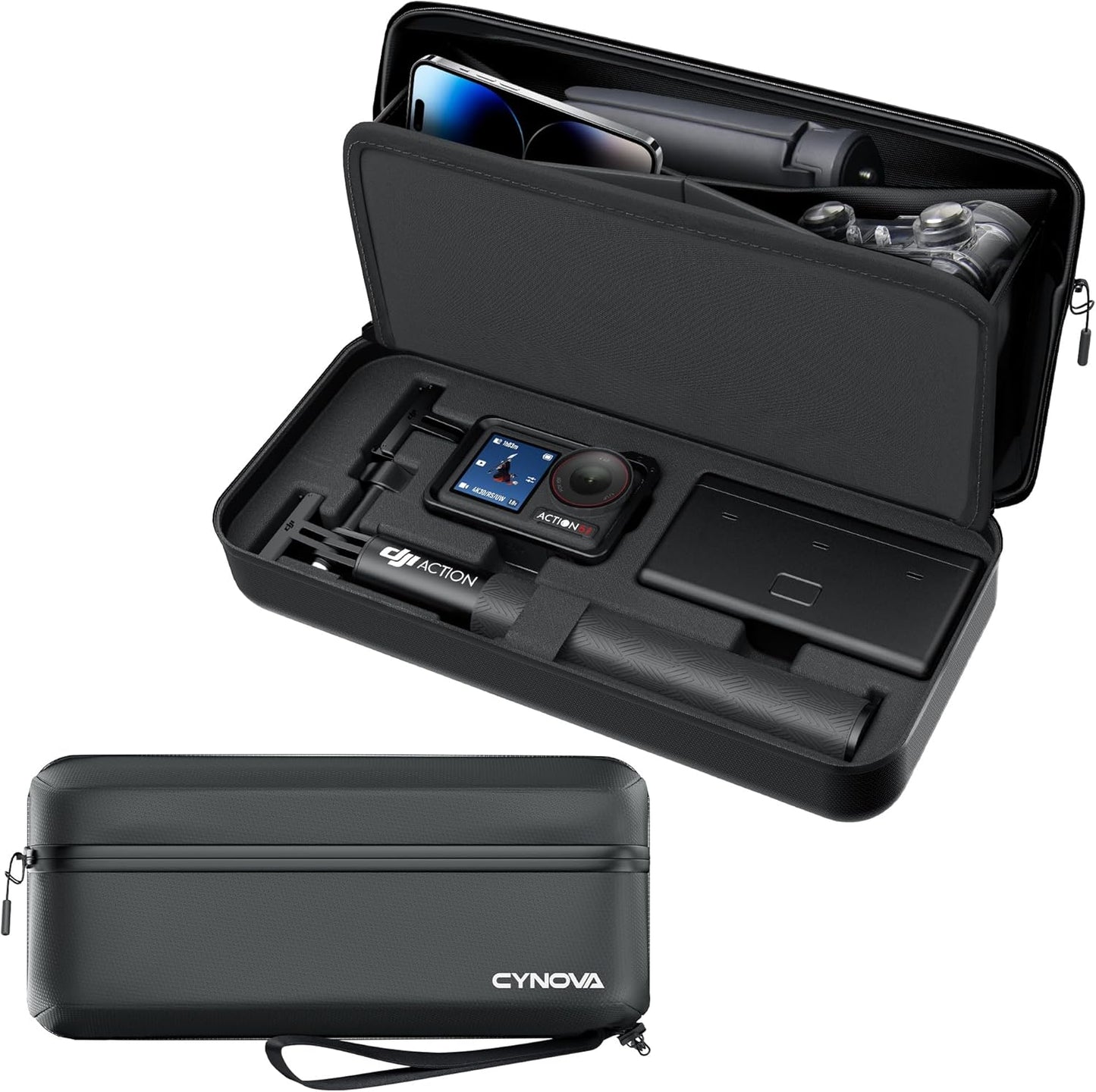 CYNOVA Carrying Bag for DJI Osmo Action 4/5 Pro Accessories