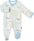 Magnetic Me Footie Pajamas for Easy Baby Sleepwear Changes