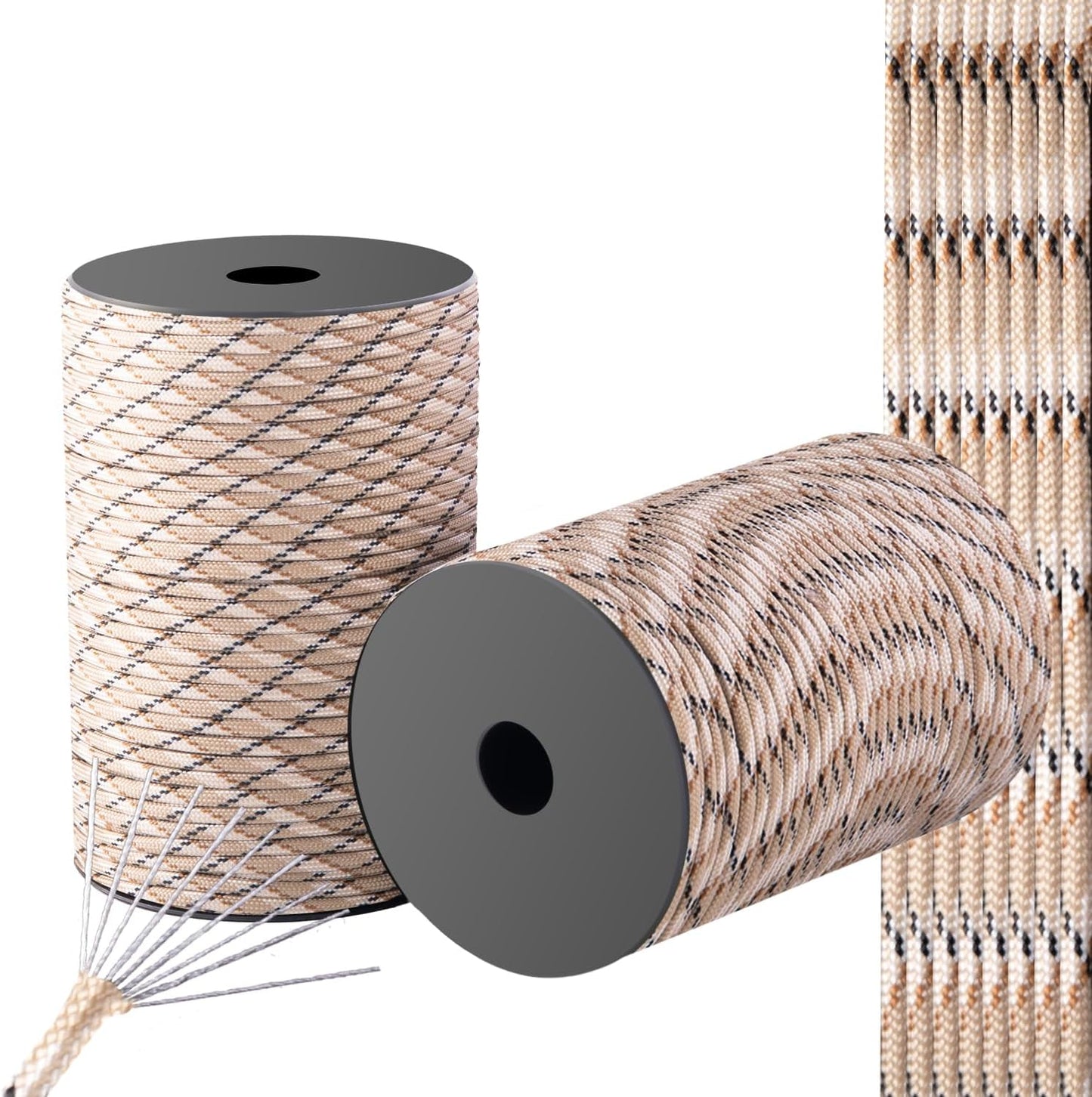 AZYM Desert Camo Paracord 100M - Ultimate Outdoor Versatility