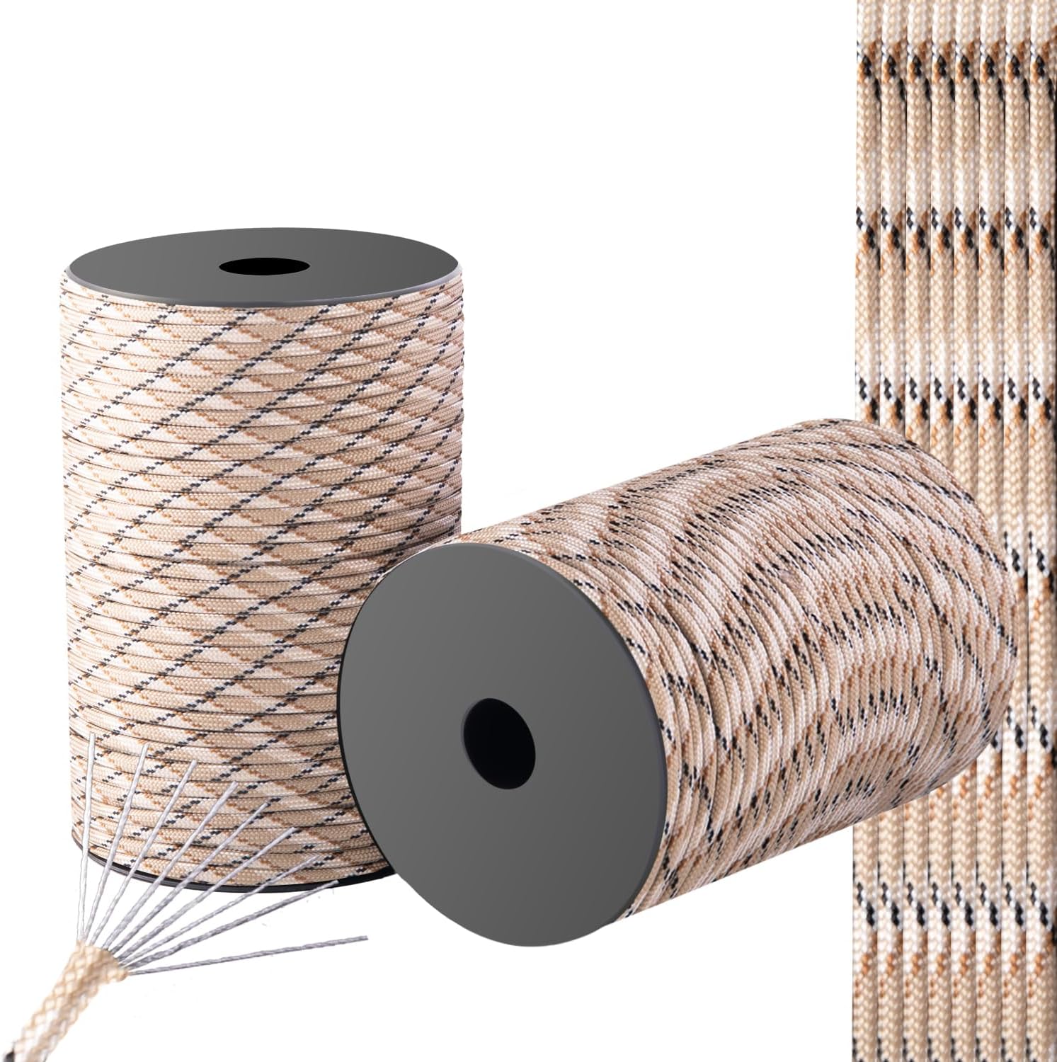 AZYM Desert Camo Paracord 100M - Ultimate Outdoor Versatility