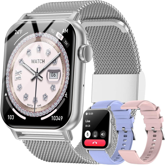 Smart Fitness Tracker Watch for Women - Answer Calls, 120+ Sport Modes, IP68 Waterproof