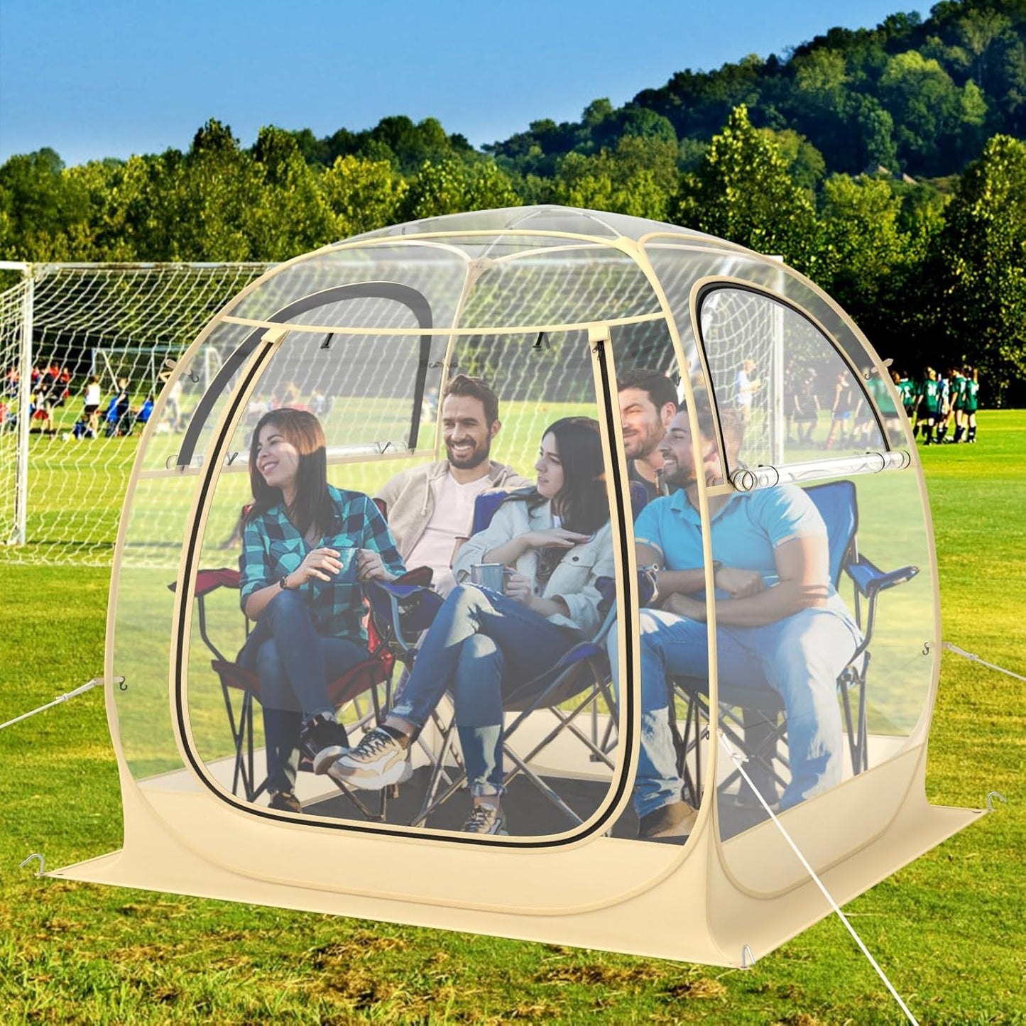 Goplus Pop Up Bubble Tent - Ultimate Weather Protection